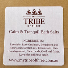 Calm & Tranquil Bath salts