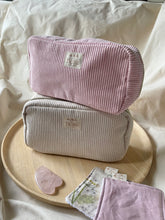 Corduroy Cosmetic Bag